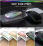 Imagem de Mouse Optico S/ Fio Recarregável Led Rgb 2.4ghz Wirelles Usb