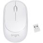 Imagem de Mouse Óptico sem Fio 1000dpi 2,4GHz USB 2.0 Branco - Bright