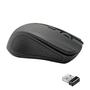 Imagem de Mouse Óptico, Sem Fio, Monocron, 1000 DPI, USB, Wireless 2.4GHz, Preto - MN4W310