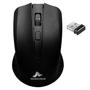 Imagem de Mouse Óptico, Sem Fio, Monocron, 1000 DPI, USB, Wireless 2.4GHz, Preto - MN4W310