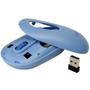 Imagem de Mouse Optico sem Fio Retro Azul OEX MS604