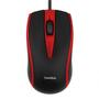 Imagem de Mouse Óptico USB com Fio 1200 DPI Targa M50 Vermelho