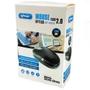 Imagem de Mouse Óptico USB Com Fio Preto - Kp-M611- Knup