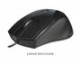 Imagem de Mouse óptico usb kmex mo d433 1000 dpi preto com fio