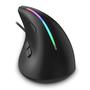 Imagem de Mouse Optico Vertical Ergonomico Com Fio Usb Com Led 9 Botoes Dpi 12800 D7