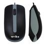 Imagem de Mouse Óptico Weibo Com Fio 3 Botões 1600dpi/2.4GHz USB 3.0 WB018
