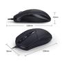 Imagem de Mouse Óptico Weibo Com Fio 3 Botões 1600dpi/2.4GHz USB 3.0 WB018