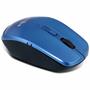 Imagem de Mouse Óptico Wireless Sem Fio Sensor LED USB 2.4GHz 3 Botões 3200 DPI Azul Claro Notebook Computador