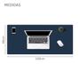 Imagem de Mouse Pad 100x48cm Grande Tapete de Mesa Slim Azul Marinho Antiderrapante