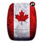 Imagem de Mouse Pad Bandeira do Canada Flag Ergonômico com Apoio de Pulso