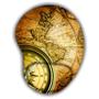 Imagem de Mouse pad com apoio - Mapas Antigos
