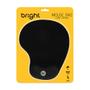 Imagem de Mouse Pad com Descanso de Pulso Ergonômico Bright Preto