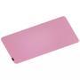 Imagem de Mouse Pad Desk Mat Pcyes Com Superfície em PVC Base de Suede  Antiderrapante Mais Estabilidade Cor Rosa