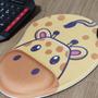 Imagem de Mouse pad Divertido Ergonômico Girafa Kawaii Escritório Geek