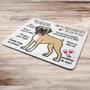 Imagem de Mouse Pad Dog - Meu Bullmastiff, melhor pessoa!