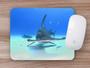 Imagem de Mouse Pad Emborrachado Personalizado Praia Mar Oceano Peixe