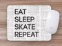 Imagem de Mouse Pad Emborrachado Personalizado Skate SK8 Skateboarding