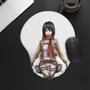 Imagem de Mouse pad Ergonômico Attack on Titan Mikasa Mod3