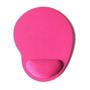 Imagem de Mouse Pad Ergonômico com Apoio para Pulso Rosa