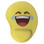 Imagem de Mouse Pad Ergonômico Emoji Chorando De Rir Presente Criativo