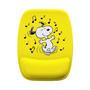 Imagem de Mouse Pad Ergonomico Snoopy Amarelo Musica