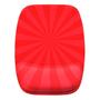 Imagem de Mouse Pad Ergonomico Vermelho Efeito Raios Sol