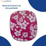 Imagem de Mouse Pad Estampado de Flor Rosa para Computador Notebook Slim