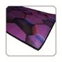 Imagem de mouse pad gamer anti derrapante hexagono 3d roxo 70x30