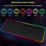 Imagem de Mouse Pad Gamer Antiderrapante com Iluminação RGB e Controle de Toque