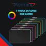 Imagem de Mouse PAD Gamer Antiderrapante performance com LED na borda 7 Cores