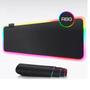 Imagem de Mouse Pad Gamer Borda Rgb 7 Cores Iluminado Grande 80x30 Cm