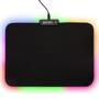 Imagem de Mouse Pad Gamer Com Led Rgb Botão Rainbow Cometa Mp-Led2535