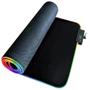 Imagem de Mouse Pad Gamer Exbom Superfície Estilo Speed Alta Precisão  800X300MM Com Luz de Led Rgb Ajustável em 3 Modos