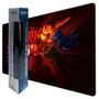Imagem de Mouse Pad Gamer Extra Grande 700x350x3mm com Base Aderente Games, Animes, Séries