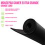 Imagem de Mouse Pad Gamer Extra Grande Mousepad Liso 70x35 Borracha