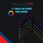 Imagem de Mouse PAD Gamer Grande Ultra performance com LED Colorido na borda