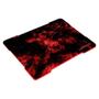 Imagem de Mouse Pad Gamer Warrior Multilaser AC286 Vermelho Base de Borracha Revestido com Tecido