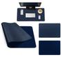 Imagem de Mouse Pad Grande 70x30 Tapete de Mesa Azul Marinho Gamer Slim Impermeavel