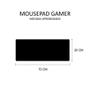 Imagem de Mouse Pad Grande Gamer Control p/ Jogos GEEK Nerd