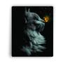 Imagem de Mouse Pad Plano Gato com Borboletas Coloridas