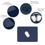 Imagem de Mouse Pad Tapete De Mesa 25x20cm Jogos Setup Gamer Organizar Area De Trabalho Com Facil Deslise