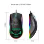 Imagem de Mouse para jogos com cabo 6 teclas de iluminação RGB