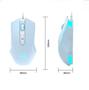 Imagem de Mouse para jogos FIRSTBLOOD ONLY GAME AJ52 Watcher RGB Blue