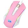 Imagem de Mouse ranger rosa com branco redragon - m910pw-rgb