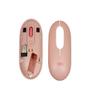 Imagem de Mouse Retro Sem Fio Wireless PC Notebook Oex MS604 Rosa