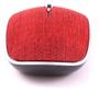 Imagem de Mouse Sem Fio 1600 Dpi Ms600 Vermelho Ergonômico + Mousepad