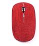 Imagem de Mouse Sem Fio 1600 Dpi Ms600 Vermelho Ergonômico + Mousepad
