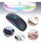 Imagem de Mouse Sem fio 1600 dpi Usb Wireless 2.4 Ghz  Recarregável Pc Notebook
