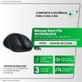 Imagem de Mouse Sem Fio 1600DPI Intelbras Ambidestro MSI55 Preto - 5 unidades