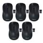 Imagem de Mouse Sem Fio 1600DPI Intelbras Ambidestro MSI55 Preto - 5 unidades
